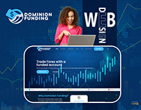 Dominion Funding Web UI Design by CeylonX