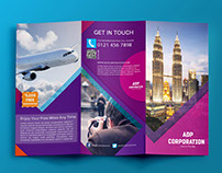 Tri Fold Brochure for ADP Corporation