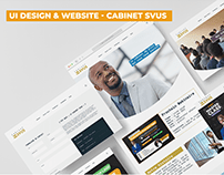 Website & UI design - Cabinet SVUS