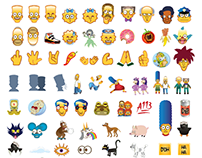 Simpsons Emoji