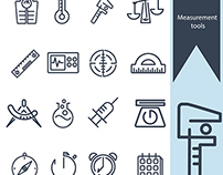 Measurement tools free icon pack