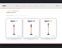 Dyson - Responsive UI/UX Concept