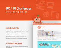 Pumpkin.pt UX UI