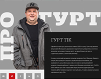 Web site design for artist, songer - TIK