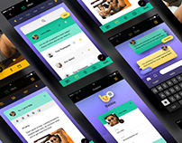 Social App Concept UI/UX