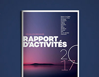 Sète 2017 Annual Report - Editorial Design