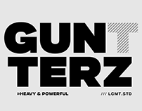 Gunterz Powerful Font