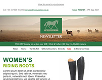 RB Equestrian - Mailchimp Email Template