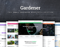 Gardener - small business solution free Wordpress theme