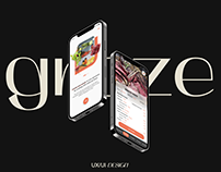 Groze · UX UI Design