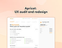 UX audit for the insurance company