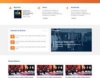 Diseño web para Fundación Itaú