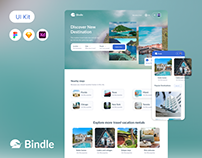 Bindle Web Booking UI Kit