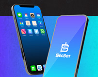 SecBot | mobile app brand identity