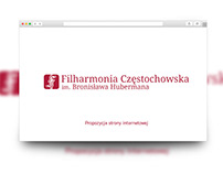 Filharmonia- Website