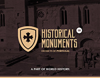 Historical Monuments of Portugal Districts // Branding