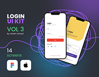 Login UI Kit - Vol 3