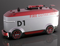 Autonomous Fire Fighting Vehicle