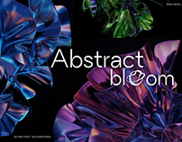 Abstract Bloom - 3D Textures