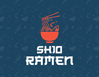 Shjo Ramen brand identity