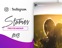 FREE Instagram Stories Mockup 2018