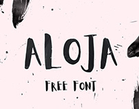 Aloja Free Handwritten Font