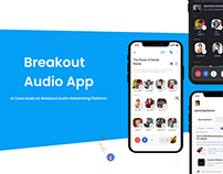 Breakout: Audio Social Network UIUX