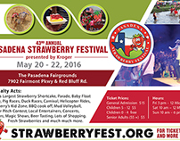 Pasadena Strawberry Festival - Promotional Ad