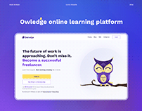 Owledge - Learning platform | UX/UI Design