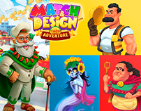Match & Design Characters