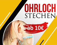 OHRLOCH STECHEN