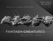 "Fantasy Creatures" busts