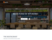 (Restro) Restaurant Website Design