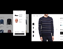 Gents' Club online store redesign
