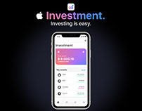 Apple Investment App Concept