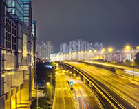 Time Lapse - Outside Olympic City HK
