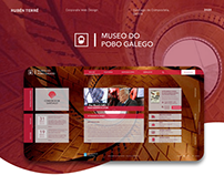 Museo do Pobo Galego - Web Design Concept