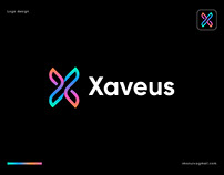 Xaveus Logo-Modern X Letter Logo-X Logo-Brand Identity