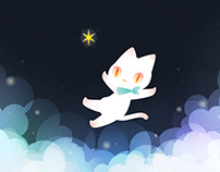 CAT & Dream STAR - Adobe Illustrator on the iPad
