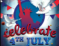 4th of July Celebrate Event Flyer