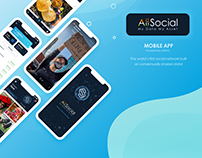 AiiSocial Mobile App Ui Case Study | Aiisma