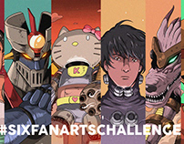 Six fanarts challenge 2020