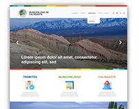 Municipalidad de Calingasta. Website UI & Wordpress.