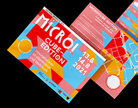 Micro!Cube-Edition Festival Identity