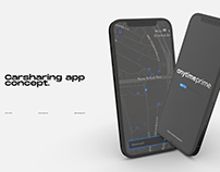 Carsharing Mobile app UX/UI