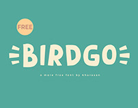 Birdgo Display Font