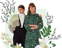 Sunday Times Style: Clarins Flower Collages
