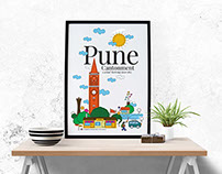 Pune Cantonment Illustration