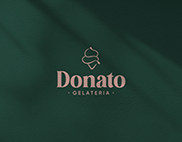 Donato - Gelato & Coffee Shop Branding