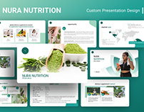 Nura Nutrition Presentation Design